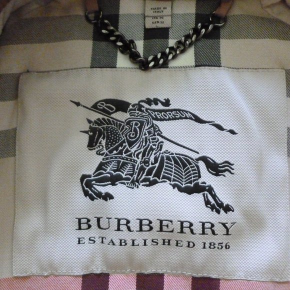 Burberry Antique Rose Iridescent Trench Coat - Picture 10 of 14